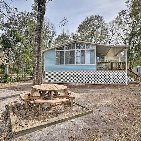 Fishing Paradise With Deck On Suwannee River Branford Exterior foto