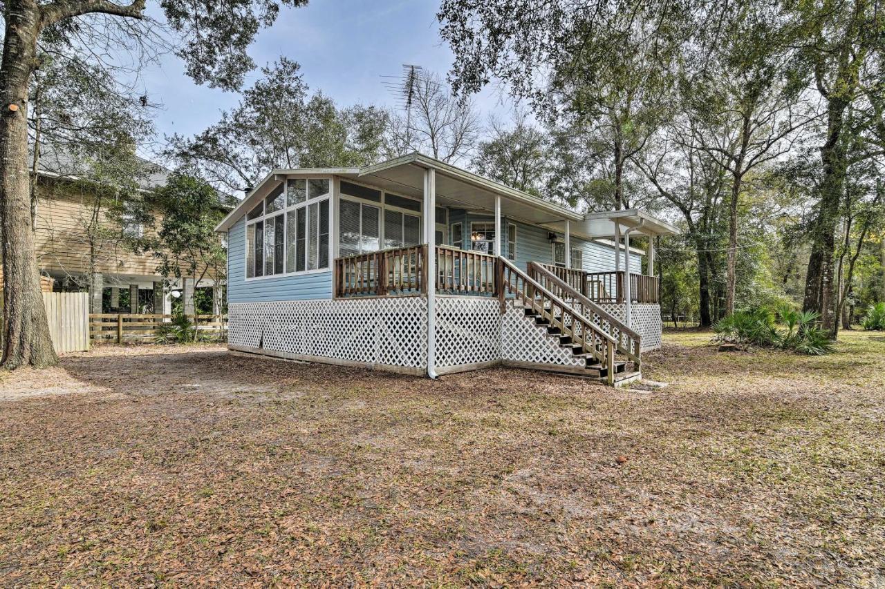 Fishing Paradise With Deck On Suwannee River Branford Exterior foto