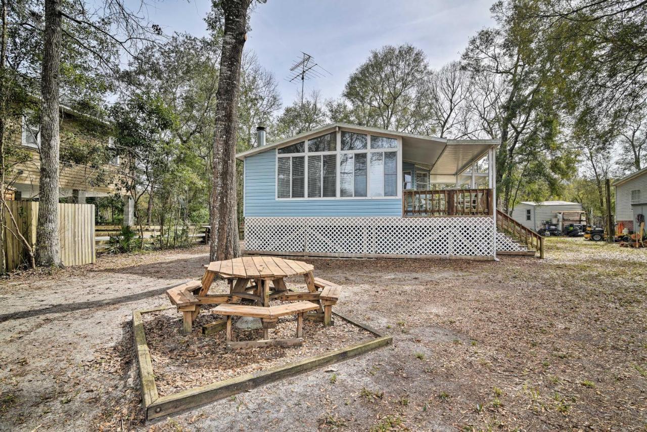 Fishing Paradise With Deck On Suwannee River Branford Exterior foto